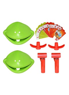 Zulbceo Parent-child educational game props frog mouth sticking out tongue mask  - Image 3