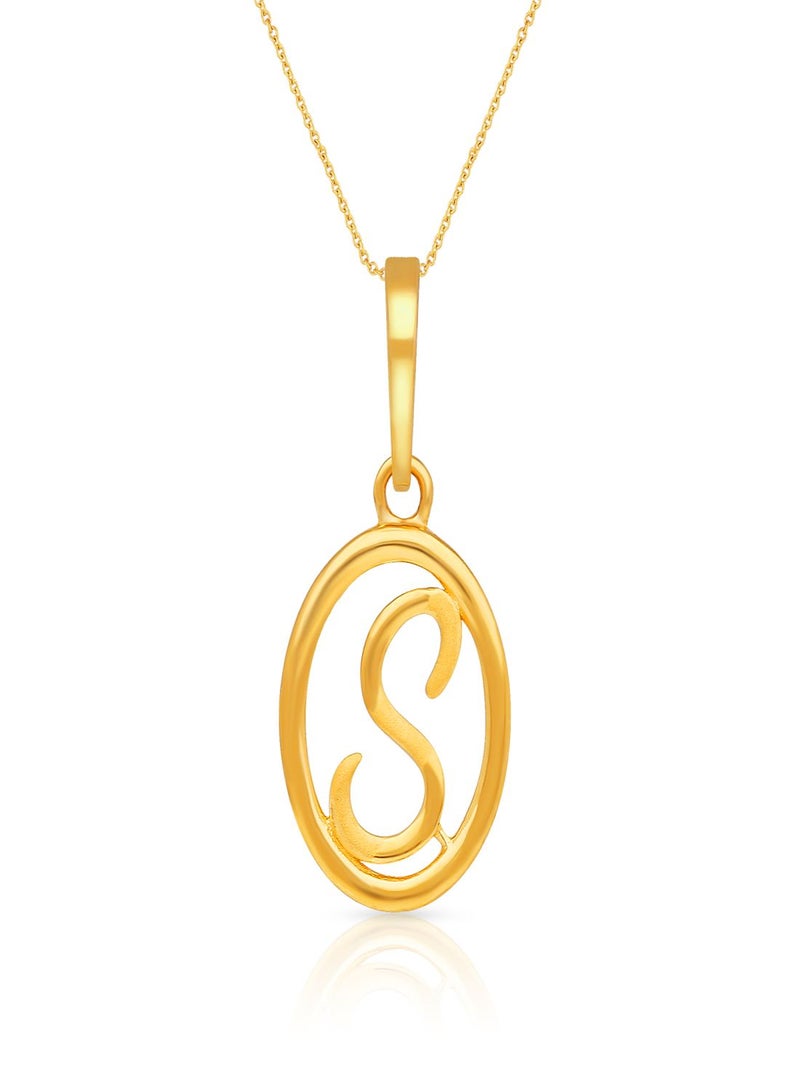 Malabar Gold and Diamonds 22 Karat 916 Purity Gold Pendant DZPN171SY - Image 1