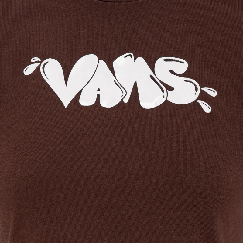 VANS Women's Busted Type Crop Top