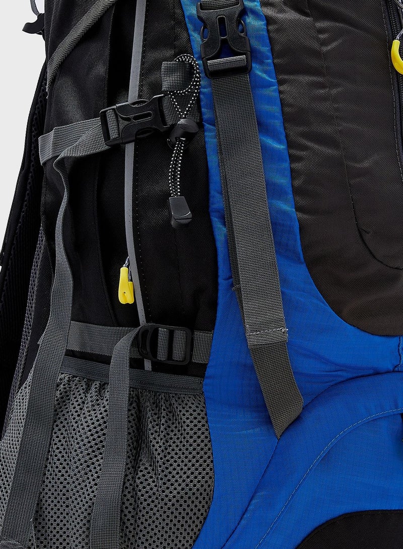 MIXDE حقيبة ظهر للمشي لمسافات طويلة/الرحلات سعة 70 لترًا مع دعم للظهر وبطانة - Image 3