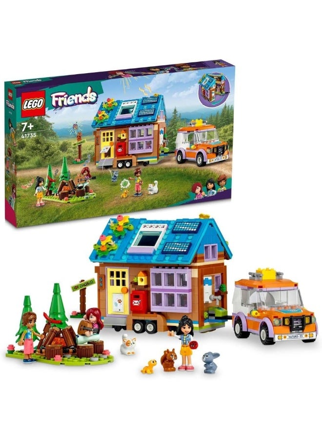 LEGO مجموعة ألعاب بناء منزل صغير متنقل من ليجو فريندز 41735 (785 قطعة) - Image 3