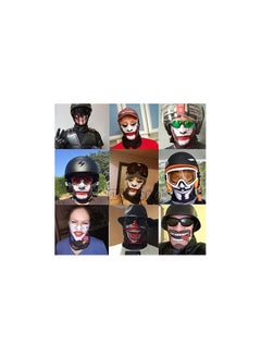 amazing.EGP Bandana Face Mask for Rave Dust Wind Scarf Face Neck Pouch Tube Mask Headwear Face Mask Motorcycle Mask for Women Men Kids (PL180520)  - Image 5