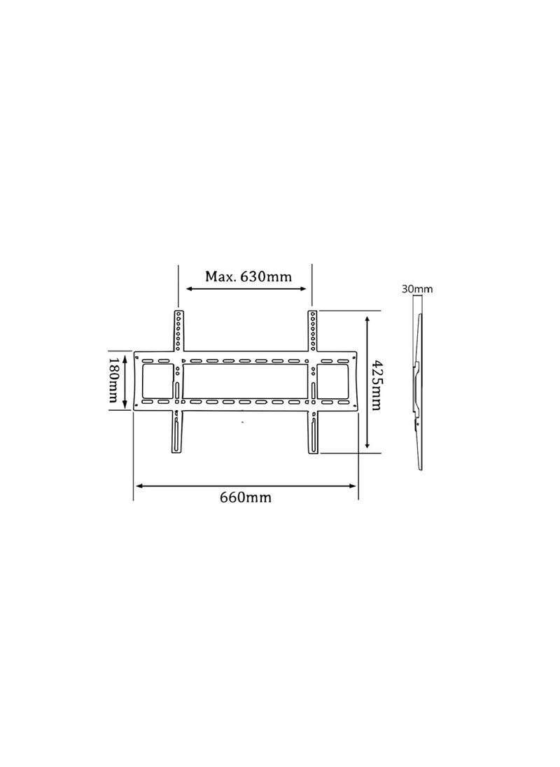 Skill Tech - Skill Tech SH64F LED/LCD/Plasma/Curved/OLED Fixed TV Wall Mount - Image 1