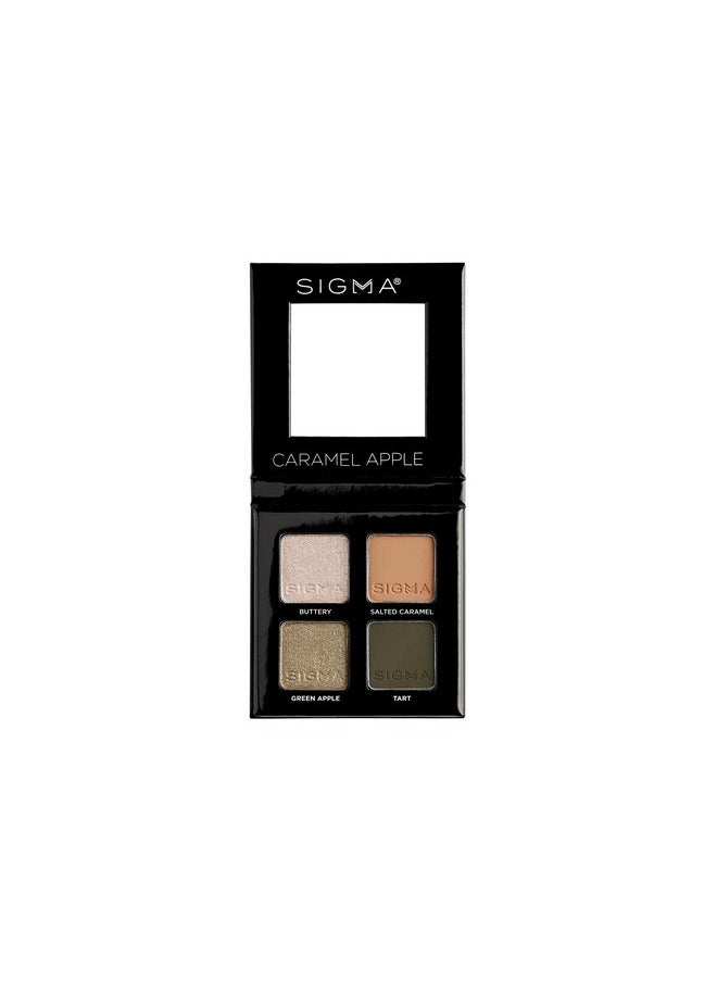 Sigma Beauty - Quad Eyeshadow Palettemakeup Eyeshadow Quad With A Buttery Soft Formula And Buildable Blendable Shades For A Flawless Eye Look Designed For All Day Wear (Caramel Apple) - Image 1
