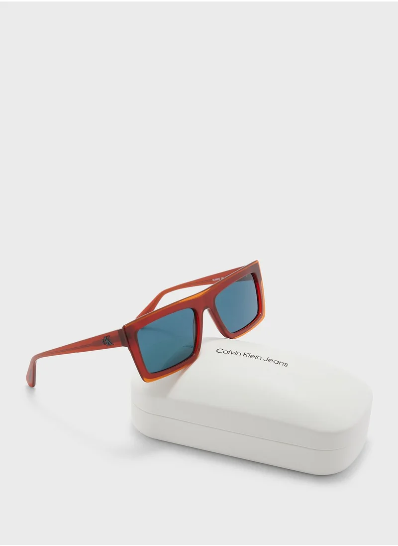 Calvin Klein Jeans Rectangle Sunglasses