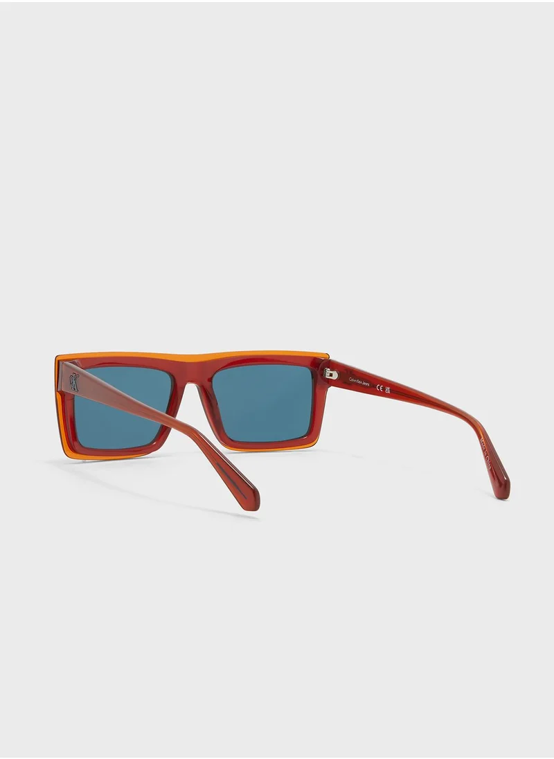 Calvin Klein Jeans Rectangle Sunglasses