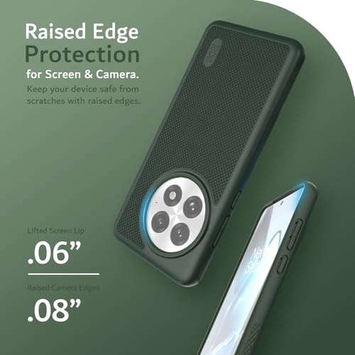 TUDIA MergeGrip [Magsafe Compatible] for OnePlus 13 Case 5G (2025) - [Military Grade Drop Tested] Dual Layer Shockproof Slim Heavy Duty Tough Cover Phone Cases - Pine Green - Image 4