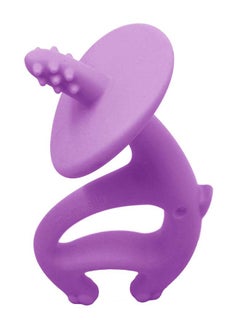 Mombella Elephant Teething Toy | Soft & BPA-Free Silicone | Multiple Textures for Sore Gums | Free Clip Included | Freezer & Dishwasher Safe | 3-6 Months | 11 x 7 x 3 cm  - Image 2