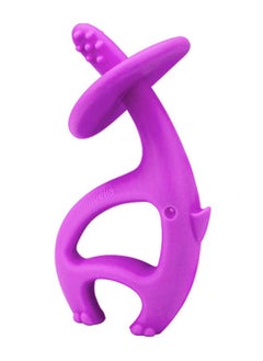 Mombella Elephant Teething Toy | Soft & BPA-Free Silicone | Multiple Textures for Sore Gums | Free Clip Included | Freezer & Dishwasher Safe | 3-6 Months | 11 x 7 x 3 cm  - Image 1