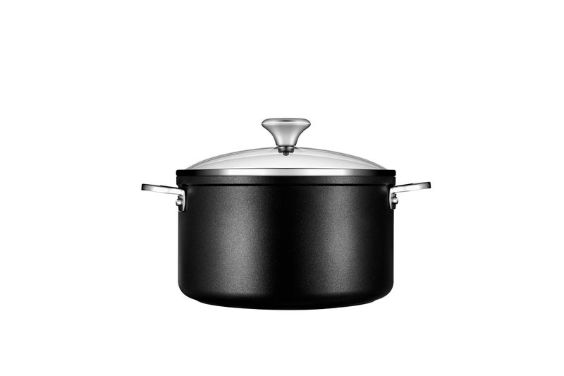 Le Creuset Le Creuset Toughened Nonstick PRO Stockpot With Glass Lid, 6.3 qt.  - Image 1