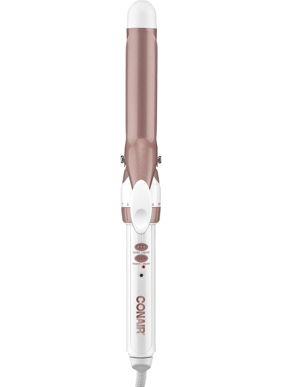 CONAIR Conair Double Ceramic 1Inch Curling Iron 1inch barrel produces classic curls  for use on short medium and long hair  - Image 1