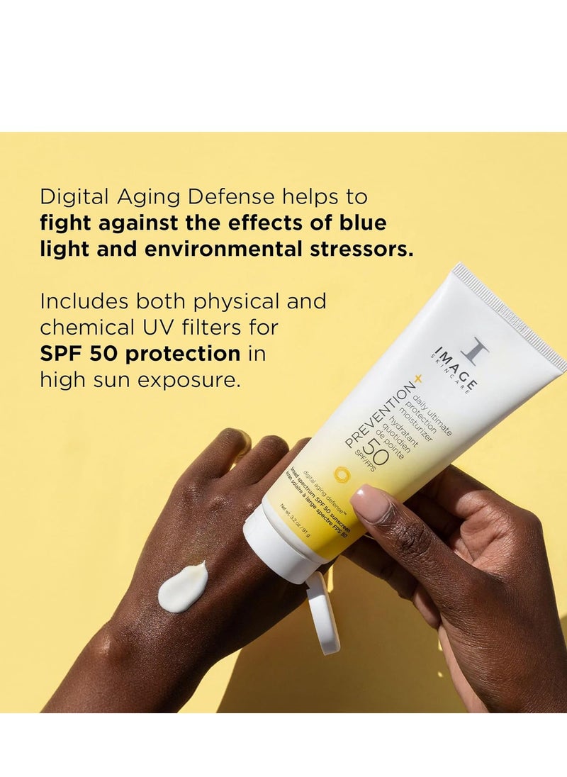 IMAGE SKINCARE Image Skincare Prevention + Daily Ultimate Protection Moisturizer SPF50-91 g / 3.2 oz  - Image 2