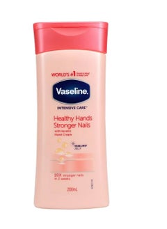 Generic Vaseline Intensive Care Hand Lotion Stronger Nails Healthy Hands — 200 ml 