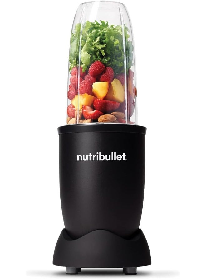 nutribullet 9-Piece Accessories, 900 W Multi-Function High Speed Blender, Mixer System with Nutrient Extractor, Smoothie Maker, 700 ml, NB9-1212AK, 1-Year Warranty, All Black 700 ml 900 W NB9-1212AK All Black - Image 1