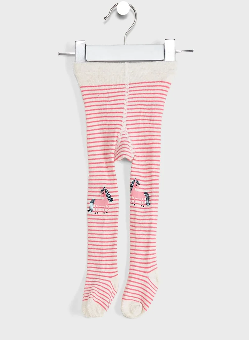 MINOTI Kids 2 Pack Assorted Tights