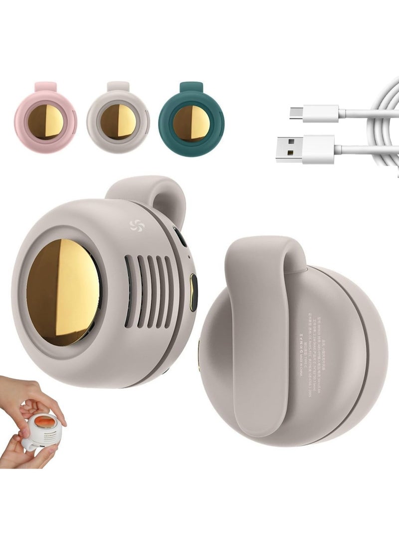 Small Clip Fan, Portable Silent Mini Bladeless Electric Fan - Image 3