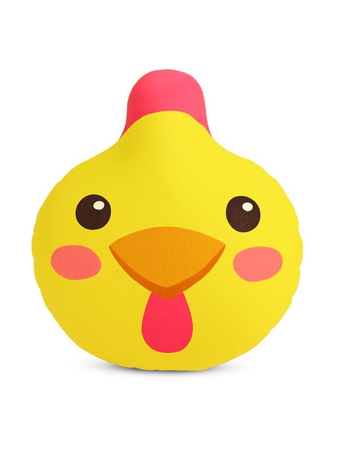 Karmakasa Kids Soft Plush Animal Face Cushion Combo Pack of 5 - Cute & Colorful Cartoon Character Pillows for Home, Bedroom & Playroom Decor - Image 2