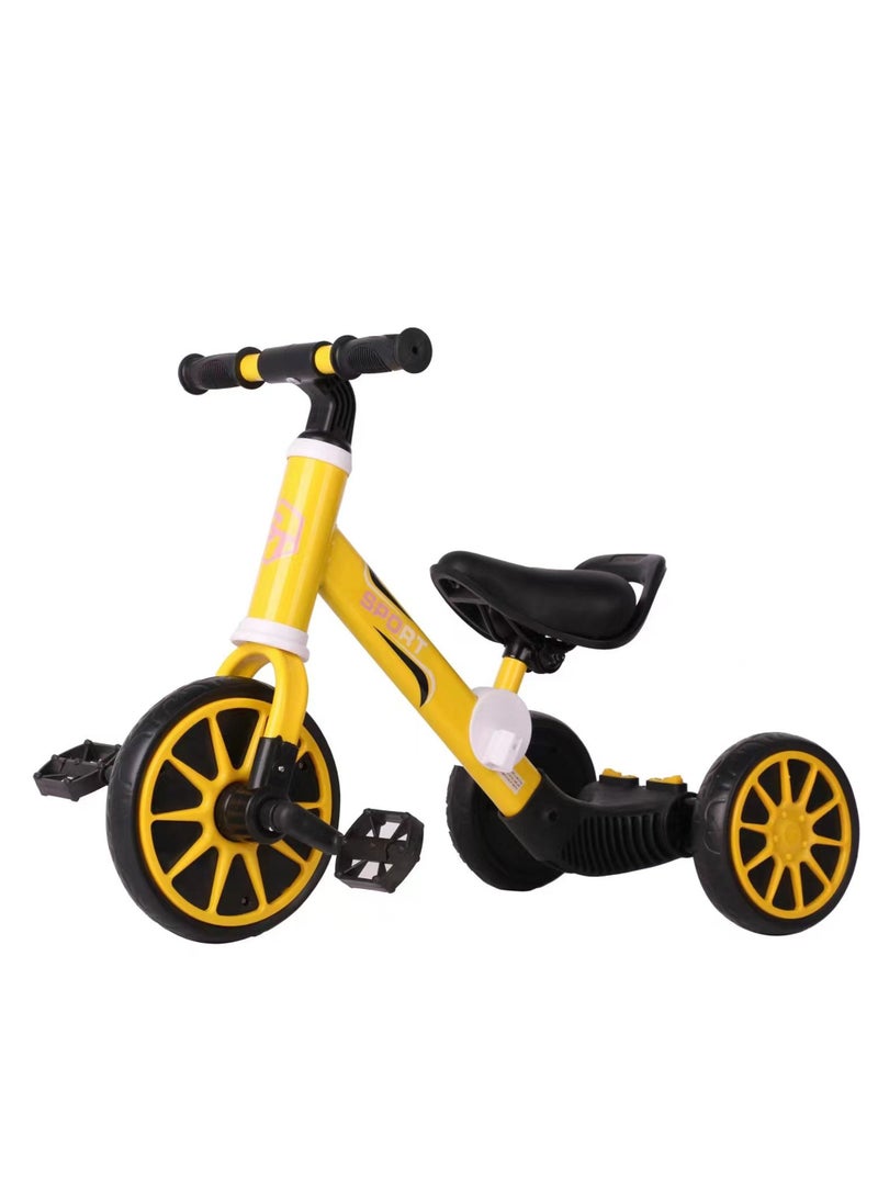 Swift 5 in 1 Toddler Bike for 10 Month to 4 Years Old Kids, Toddler Tricycle Kids Trikes Tricycle, Gift & Toys for Boy & Girl, Balance Training, Removable Pedals 