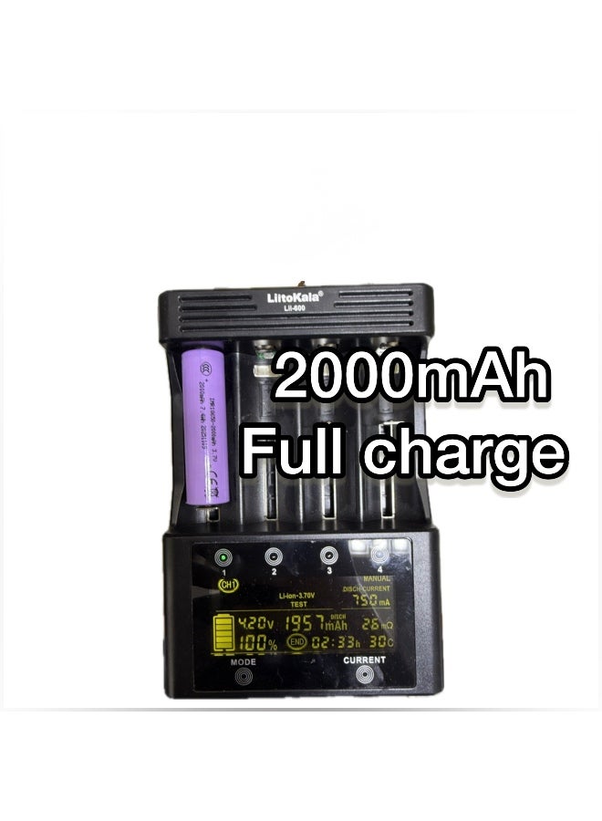 XZT Battery XZT 18650 Rechargeable 2000mAh – Lithium-Ion 3.7V High Performance 4pc - Image 3