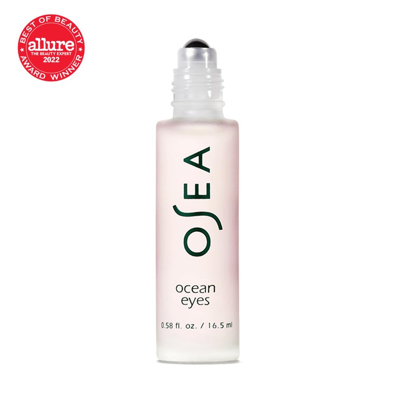OSEA Ocean EyesÂ® Age-Defying Eye Serum - For Dark Circles, Puffiness - Cooling Roller Ball Applicator - Hyaluronic Acid, Peptides - Clean Skincare - Vegan & Cruelty-Free Anti-Aging Under Eye Treatment - Image 4