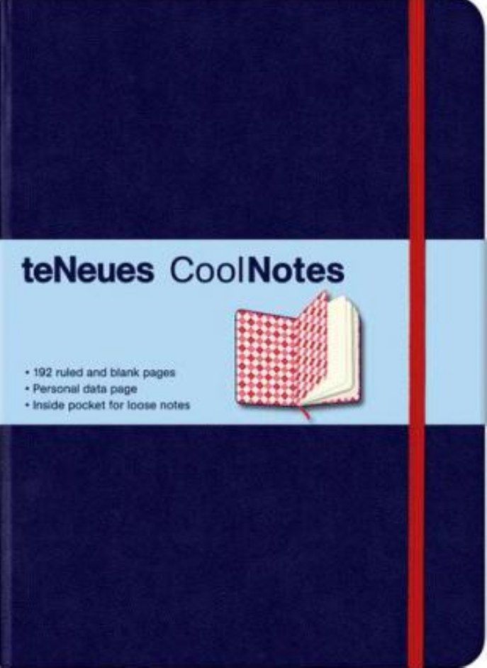 Dark Blue Argyle Coolnotes Journal 