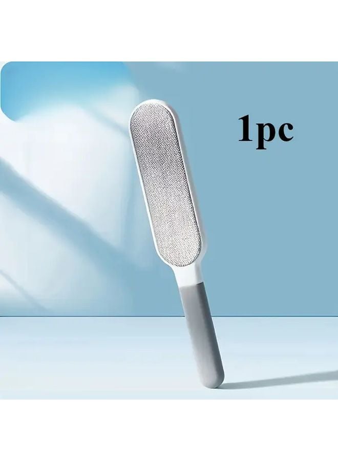 Double Sided Manual Electrostatic Hair Remover Brush 1pc For Clothes Sofas Furniture - Image 1