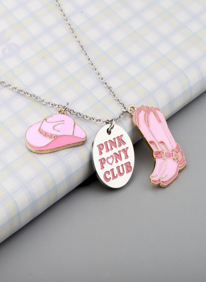 لوجيب بيردجوت قلادة راعية البقر الغربية من Lywjyb Birdgot Princess Cowgirl، هدية ألبوم موسيقي، كلمات أغاني، هدية للمغنية لمحبي المغنية (وردي) - Image 5