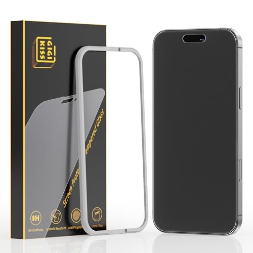 GIGIKISS 2 Pack for iPhone 17 Pro Max Matte Screen Protector 6.9 inch, Anti-Fingerprint Anti-Glare Screen Protector Tempered Glass Easy Installation - Image 1