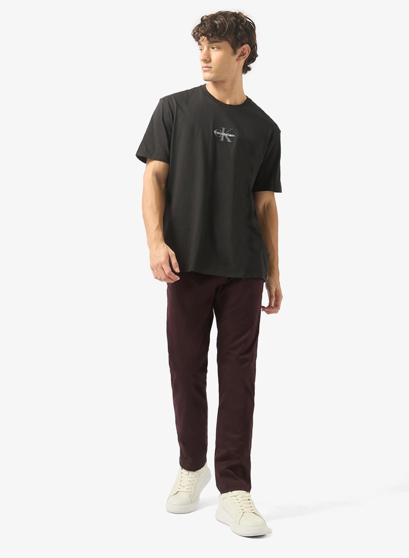 Slim Cotton Stretch Trousers