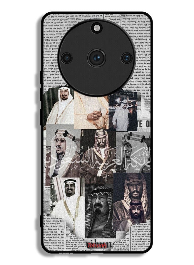 Tolwak Realme 11 Pro Protective Case Cover Saudi Kings In News Paper - Image 1