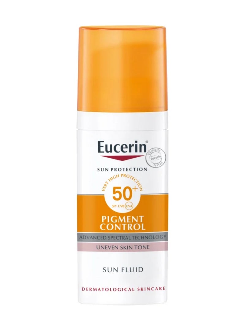 Eucerin - Oil Control Gel Cream, Ultra Light, SPF 50+, 50ml 50ml - Image 1