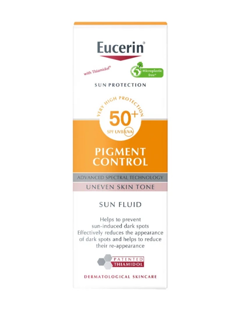 Eucerin - Oil Control Gel Cream, Ultra Light, SPF 50+, 50ml 50ml - Image 1