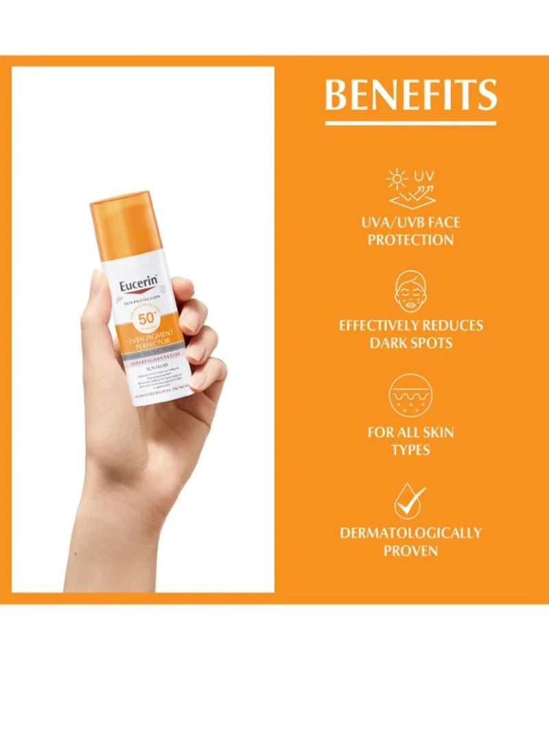 Eucerin - Oil Control Gel Cream, Ultra Light, SPF 50+, 50ml 50ml - Image 1