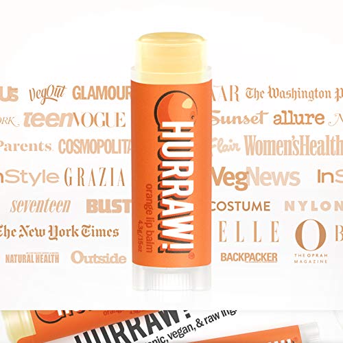 Hurraw! Orange Lip Balm: Organic, Certified Vegan, Cruelty and Gluten Free. Non-GMO, 100% Natural Ingredients. Bee, Shea, Soy and Palm Free. Made in USA - Image 5