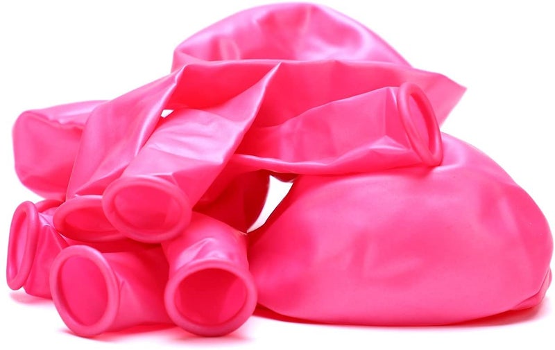 atorakushon Latex Pink Color Super Quality Rubber Balloons 10" Christmas Xmas Balloons Best For Theme Party Decoration Birthday Wedding Anniversary Office Party Purpose Opening Ceremony Pack of 25 - Image 4