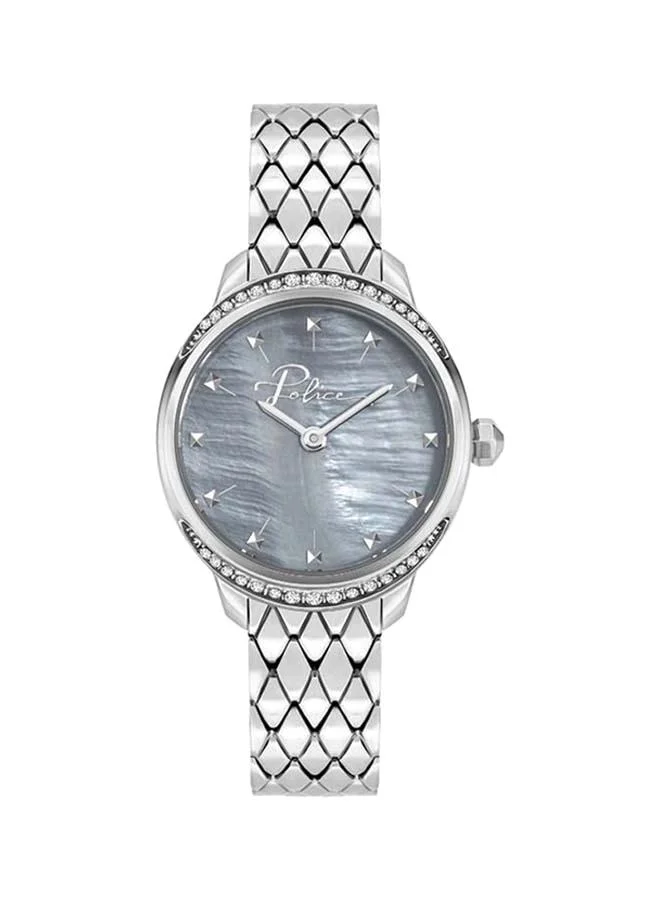 POLICE Police PL 16042LS-72M Women's Stainless Steel Analog Watch