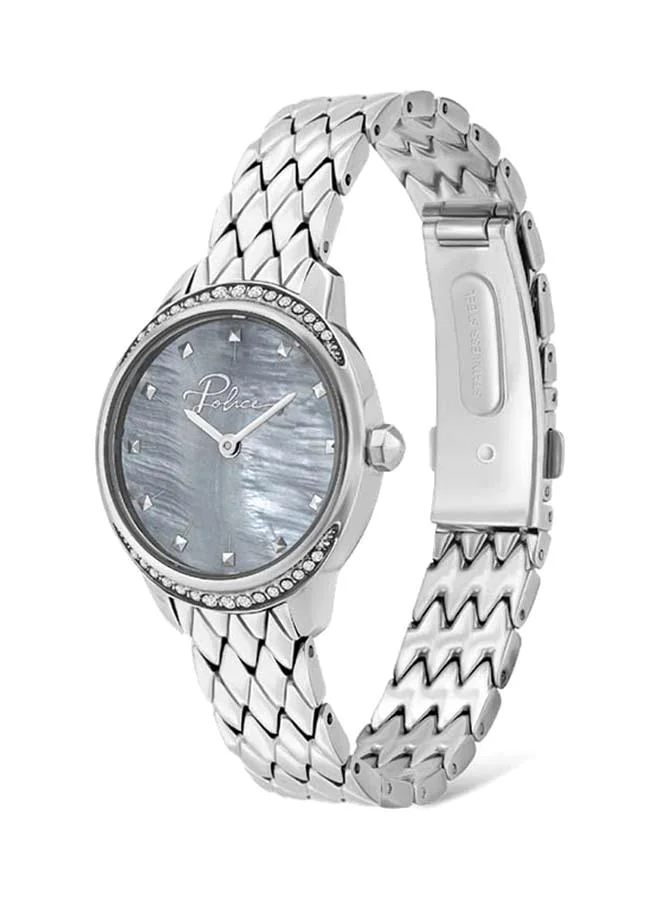 POLICE Police PL 16042LS-72M Women's Stainless Steel Analog Watch