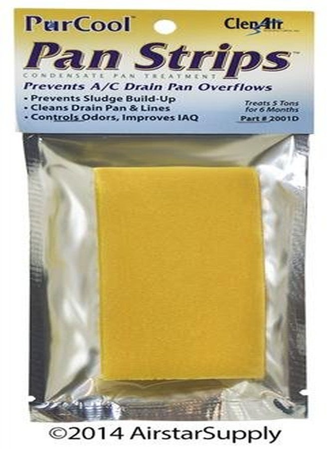 nu calgon (6) Pack - Nu-Calgon 61042 PurCool Condensate 5 Ton Pan Strips # 2001D - Image 1