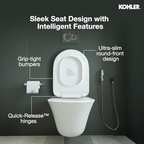 KOHLER Vive Quiet Close Slim UF Seat, White, 28781IN-0 - Image 3