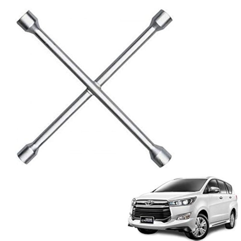 Autokaar 4 Way Car Tyre Screws Wrench Wheel Pana Spanner (17 x 18 x 19 x 21 mm) for Toyota Innova Crysta - Image 3