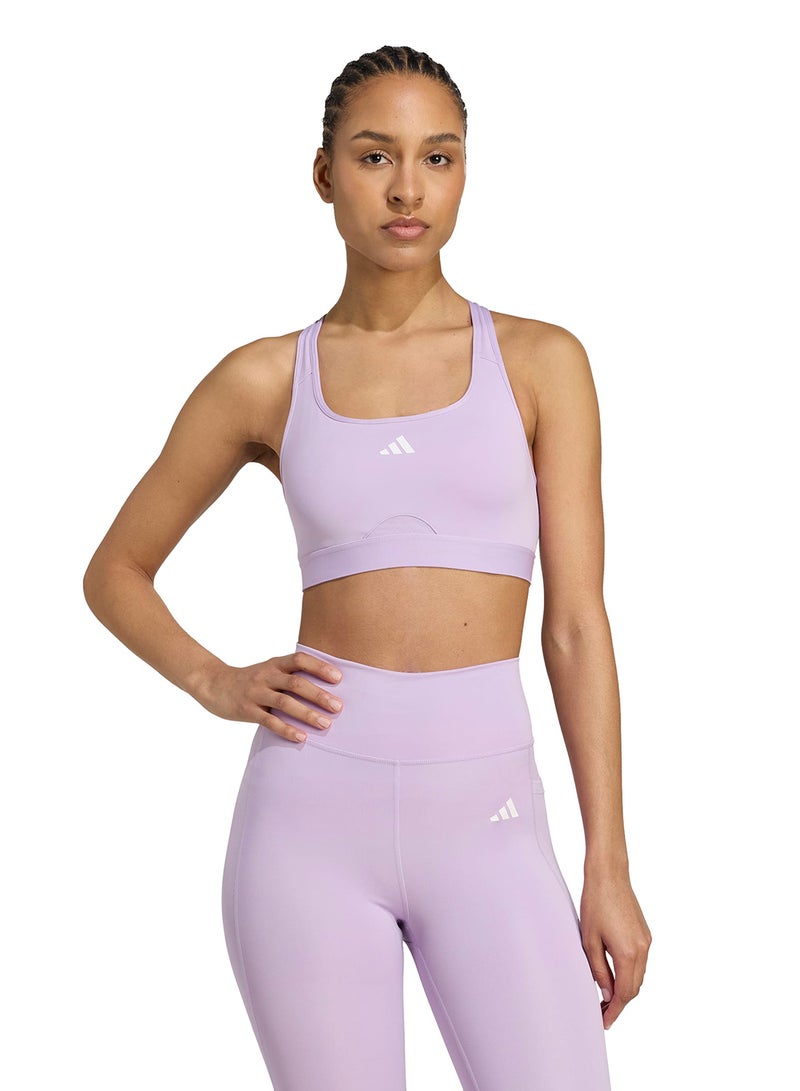 Adidas Powerreact Training Medium-Support Bra - Image 1
