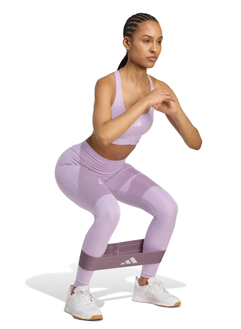 Adidas Powerreact Training Medium-Support Bra - Image 4