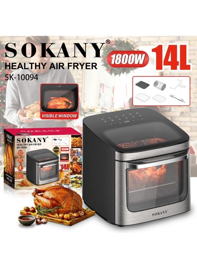 سوكاني قلايه سوكانى ديجيتال 14لتر 1800وات SK-10094 - Image 2