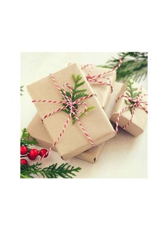 The Bros Christmas Twine String Colored Cotton Twine 3 Rolls 2MM for DIY Xmas Holiday Present Wrap Crafts Gardening, Baking, Butchers, Crafts and Wedding Decoration Packaging Thread,984 Feet Totally  - Image 3