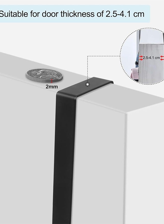 Sturdy Over The Door Hook Hanger,Expandable Door Clothes Hanger with 6 Hooks - Image 5