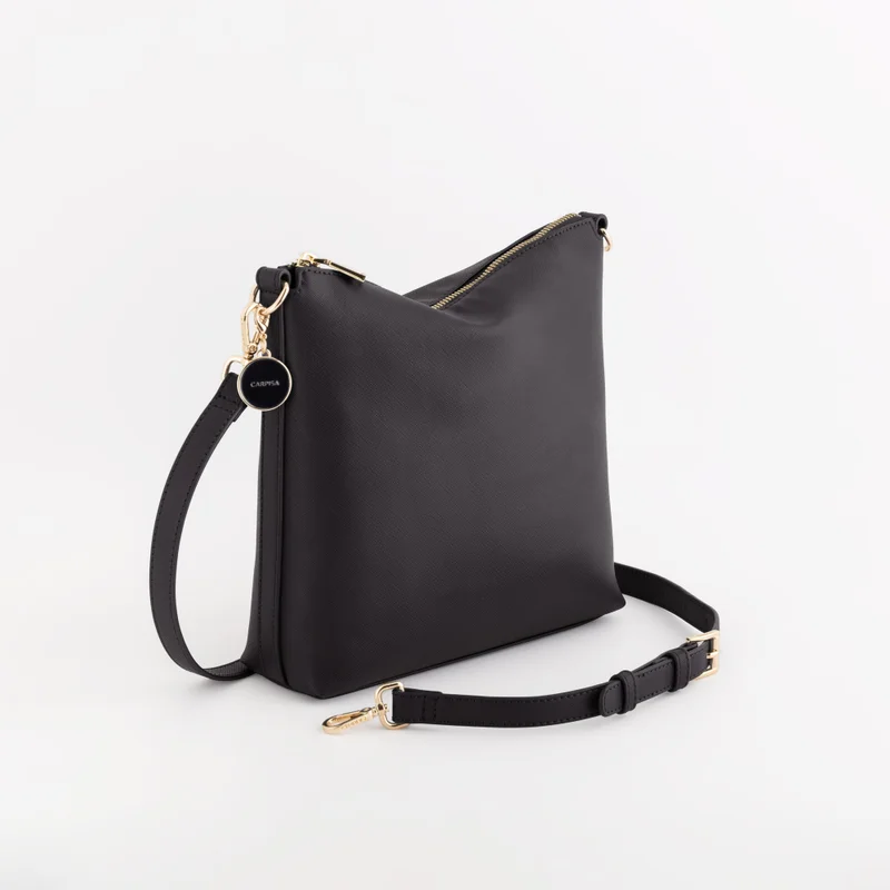CARPISA Women's Cross-Body Bag Loto V2 Black