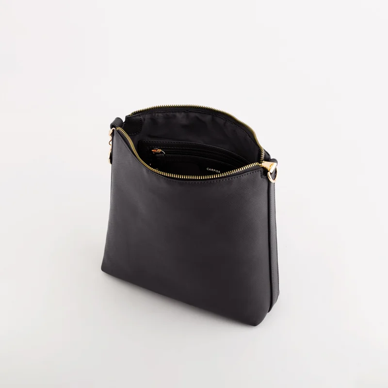 CARPISA Women's Cross-Body Bag Loto V2 Black