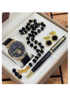 Watch A men's watch set consisting of a watch, a rosary, a cup and a pen 
