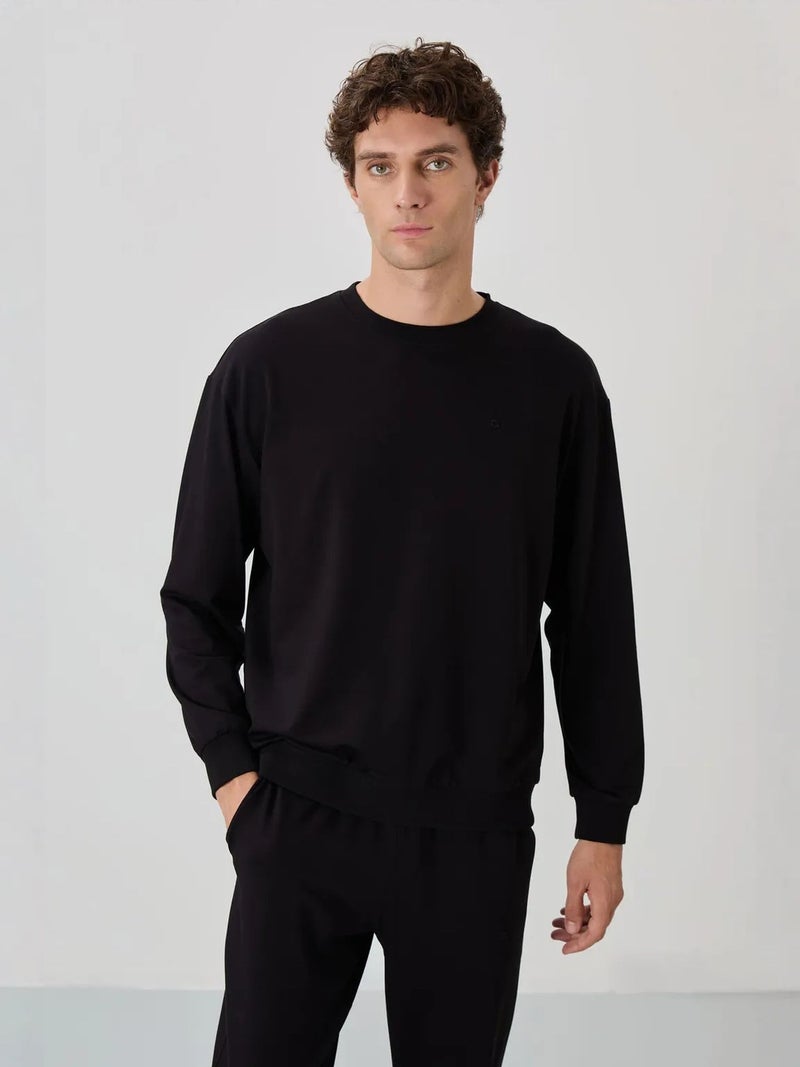 TOMMYLIFE TOMMY Men's Oversized Sweatshirt And Pants Set - Image 2