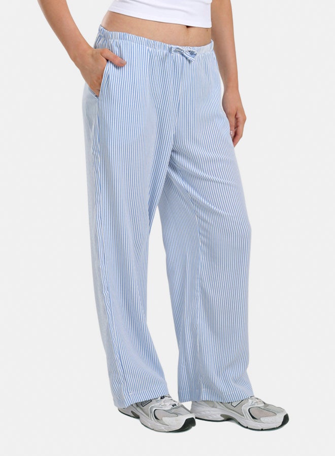 Clue Striped Elastic Waist Pants - Image 2
